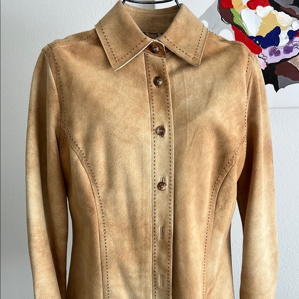 Tan Suede Women's Jacket